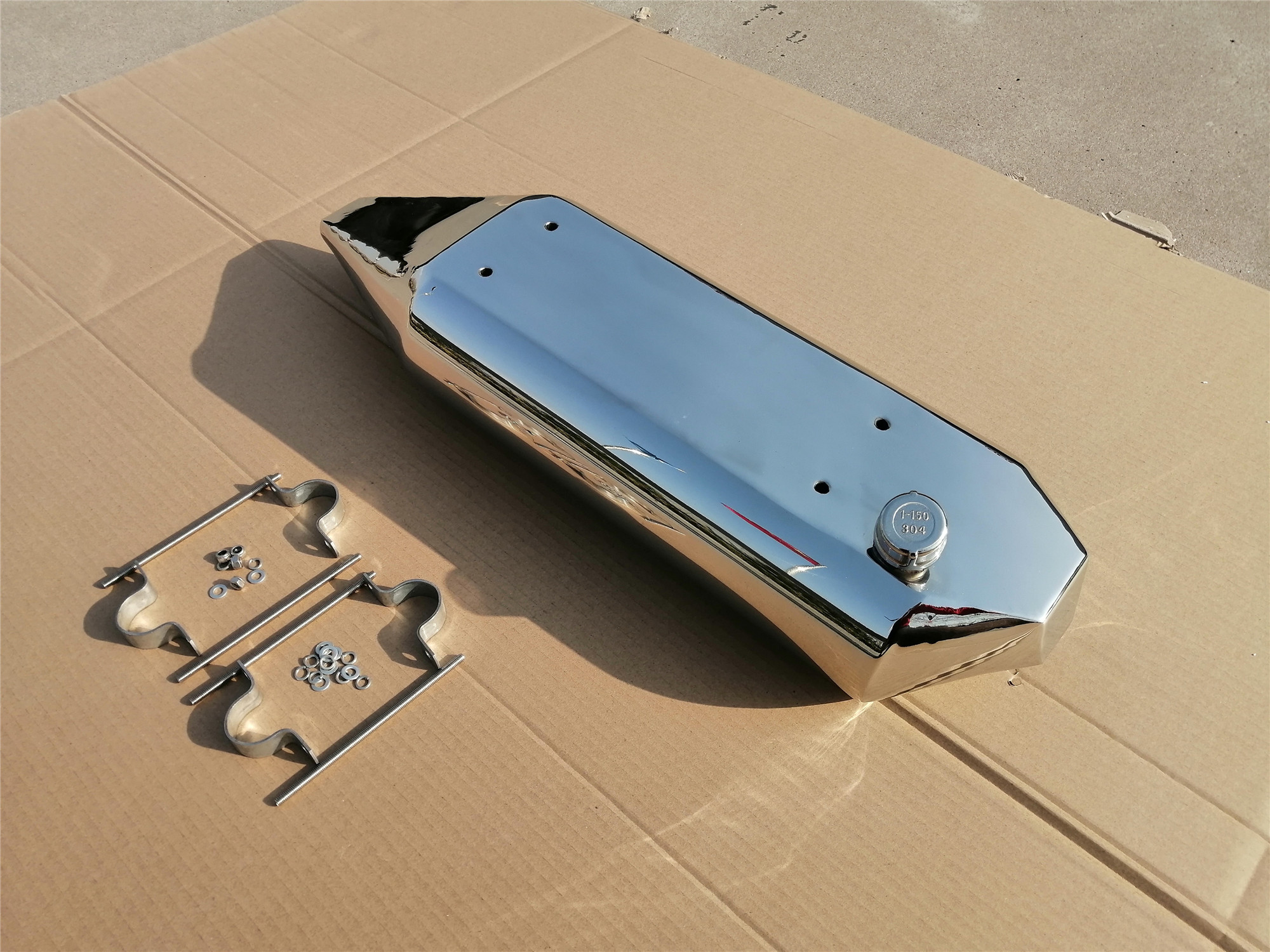 Stainless Steel Gasoline Tank Custom Build